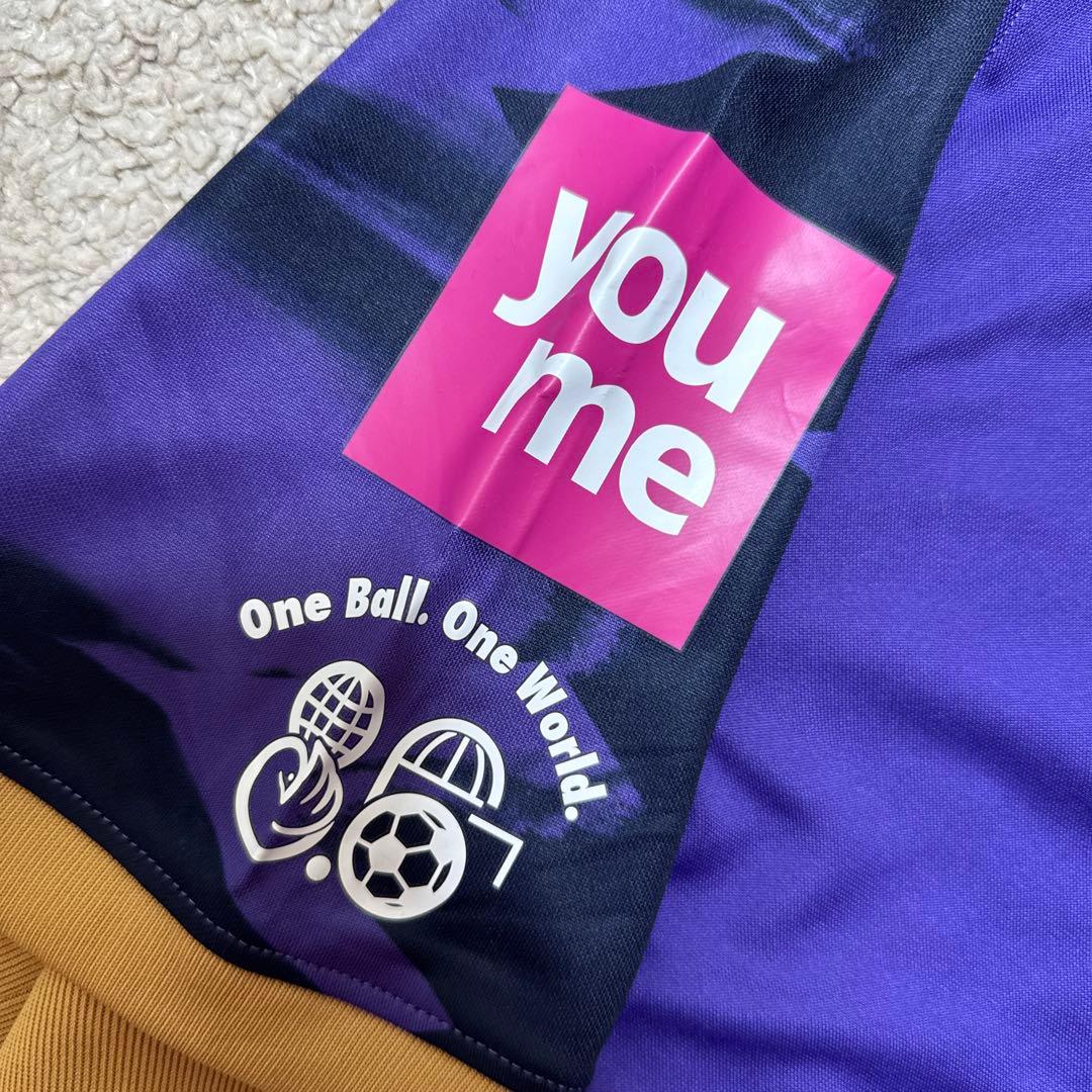 サンフレッチェ広島 Nike 紫色長袖シャツ