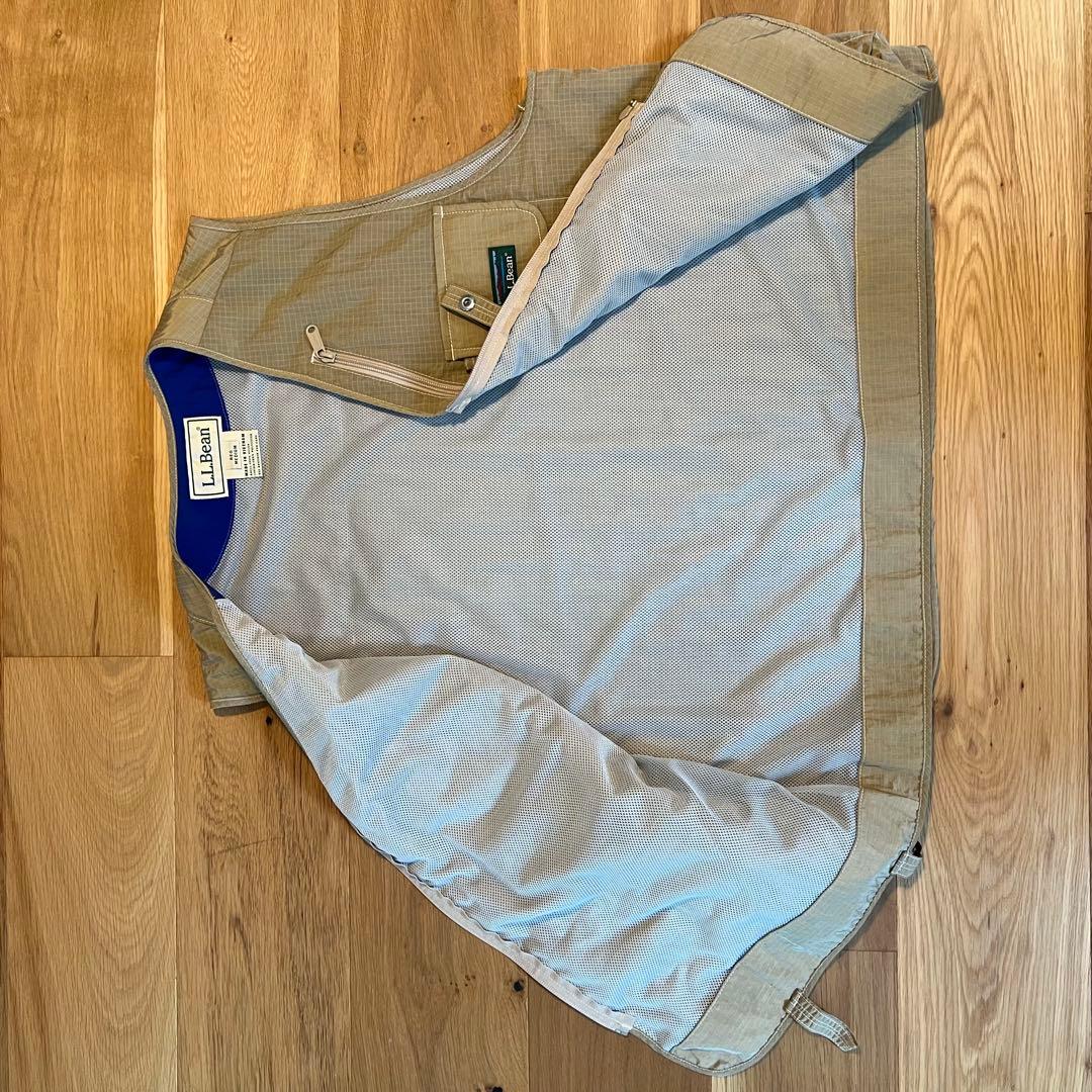 L.L.Bean フィッシングベスト ベージュ　FREAK'S STORE