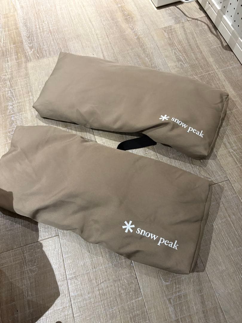 スノーピーク　ローチェア30 3個+専用クッション2個セット