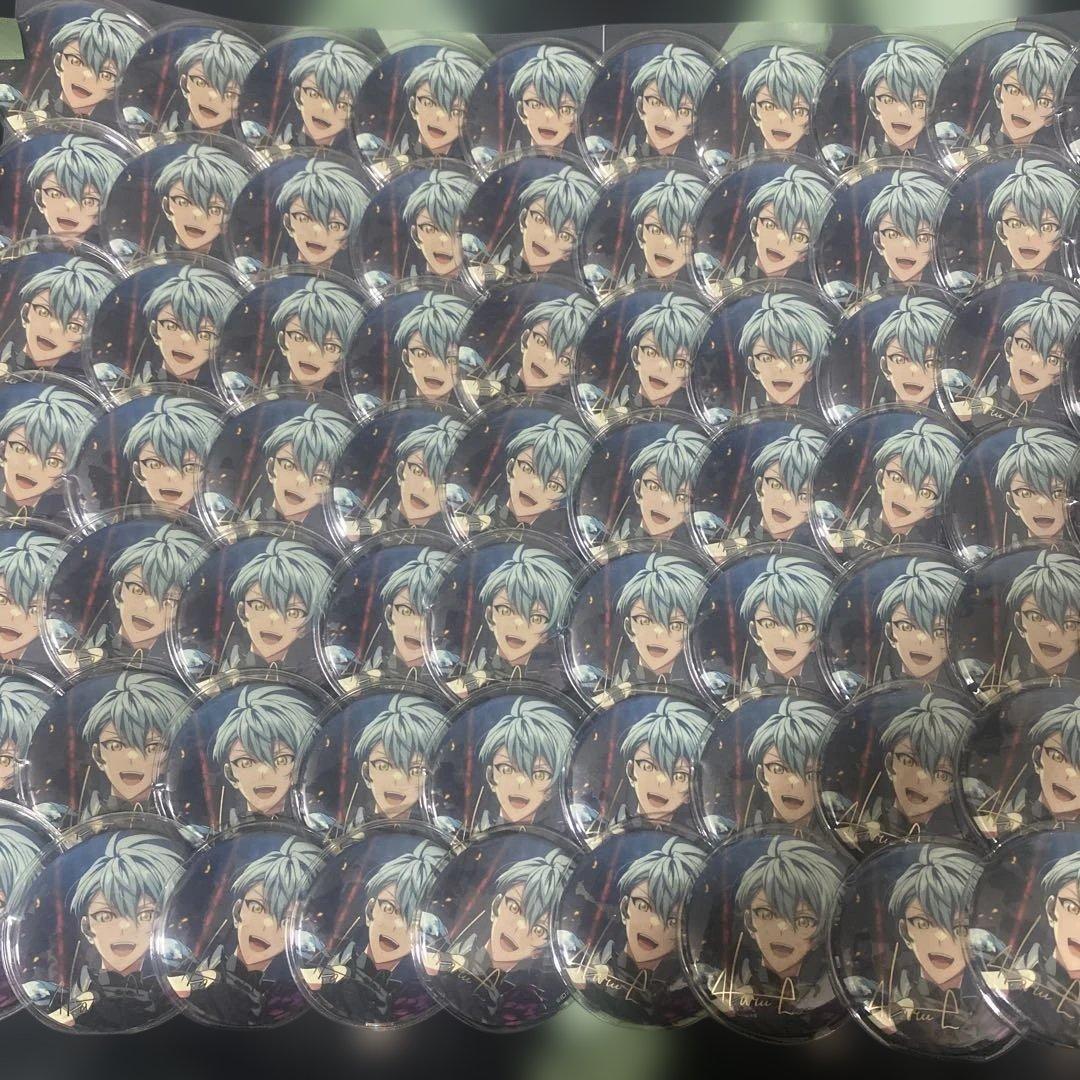 アイナナ　亥清悠　ブラホワ缶バッジ