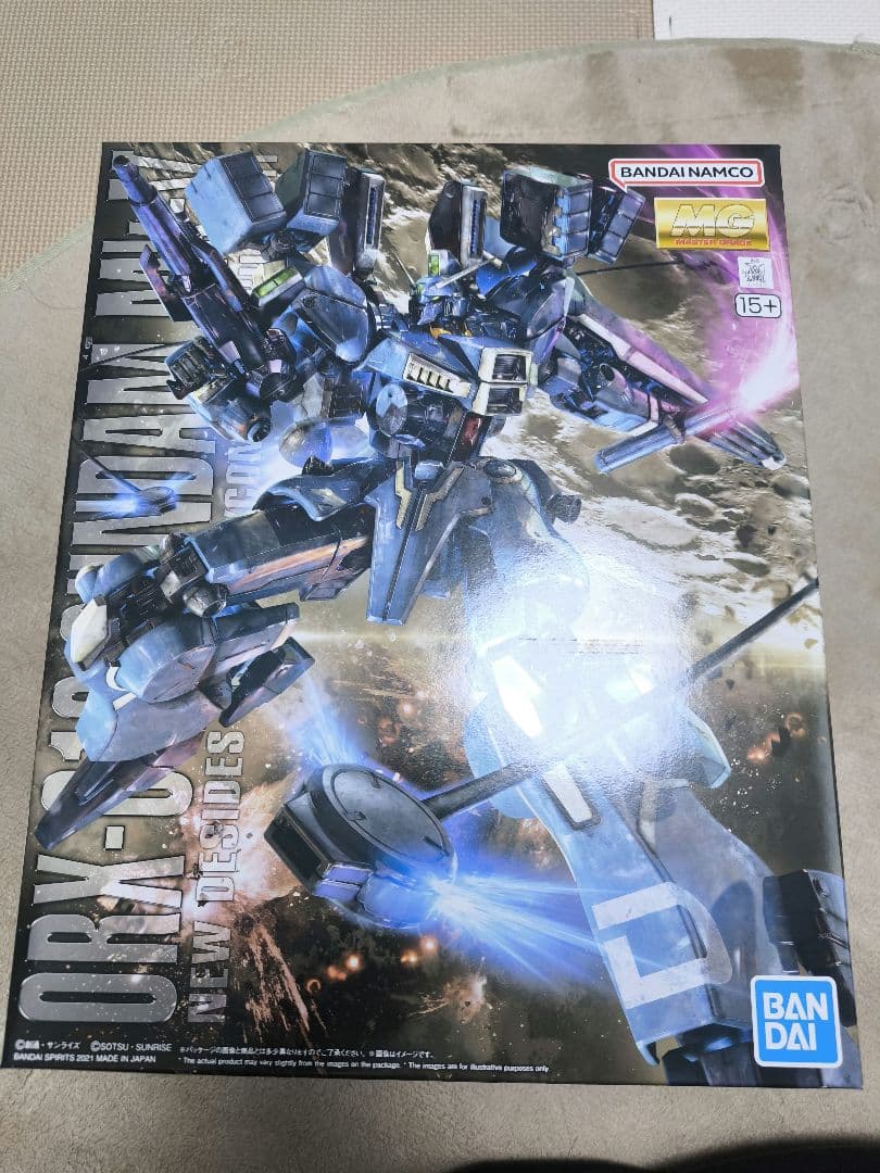 MGガンダムマーク5 組み立て途中