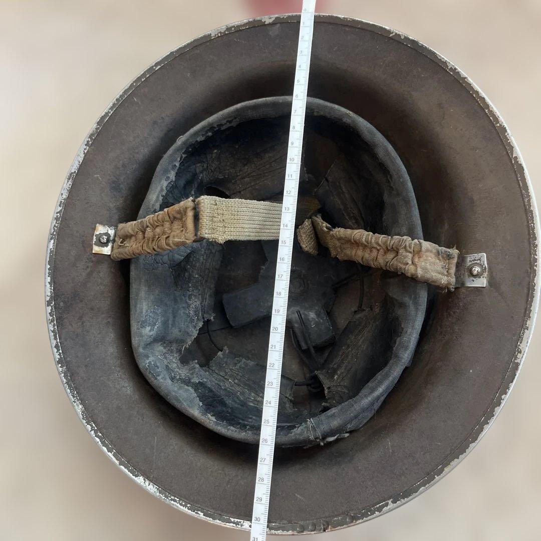 1940年WW2イギリス軍放出品 MK2ヘルメット実物　第2次世界大戦