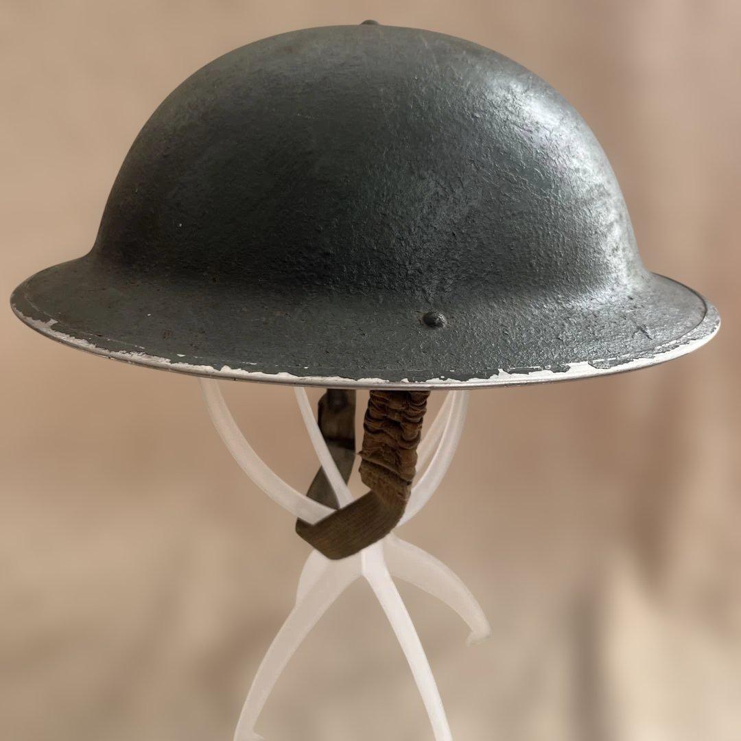 1940年WW2イギリス軍放出品 MK2ヘルメット実物　第2次世界大戦