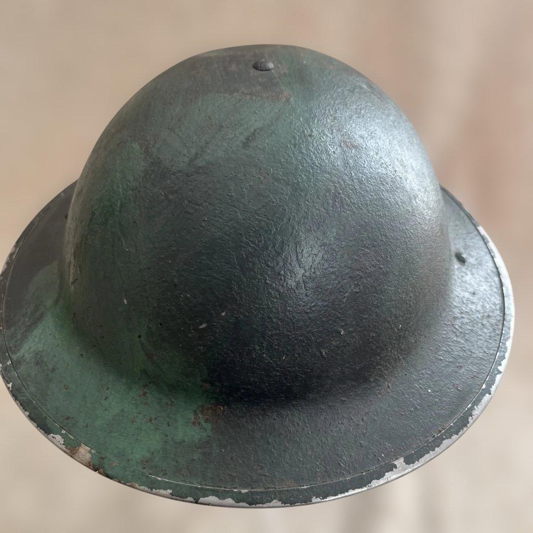 1940年WW2イギリス軍放出品 MK2ヘルメット実物　第2次世界大戦