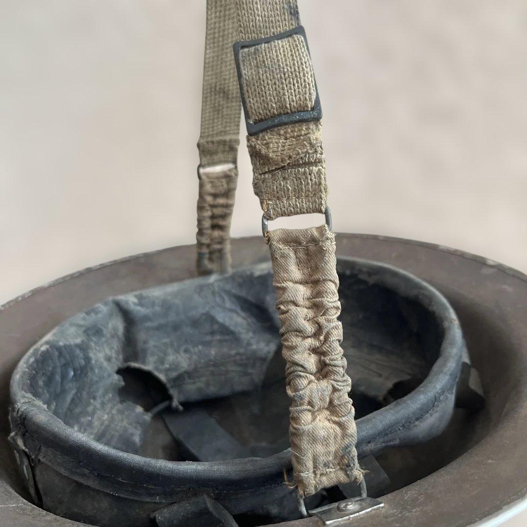 1940年WW2イギリス軍放出品 MK2ヘルメット実物　第2次世界大戦