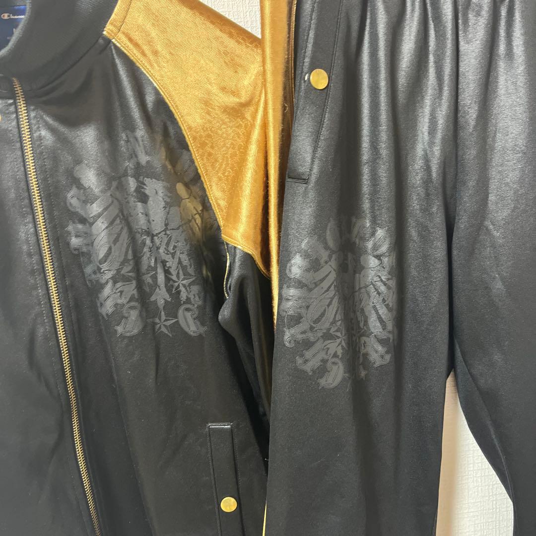 希少　y2k 豹柄　チャンピオン　ジャージ　セットアップ　Mサイズ　平成