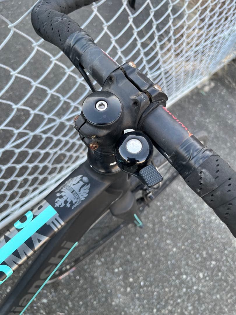 bianchi ROMA3 サイズ50 ブルホーンカスタム　claris