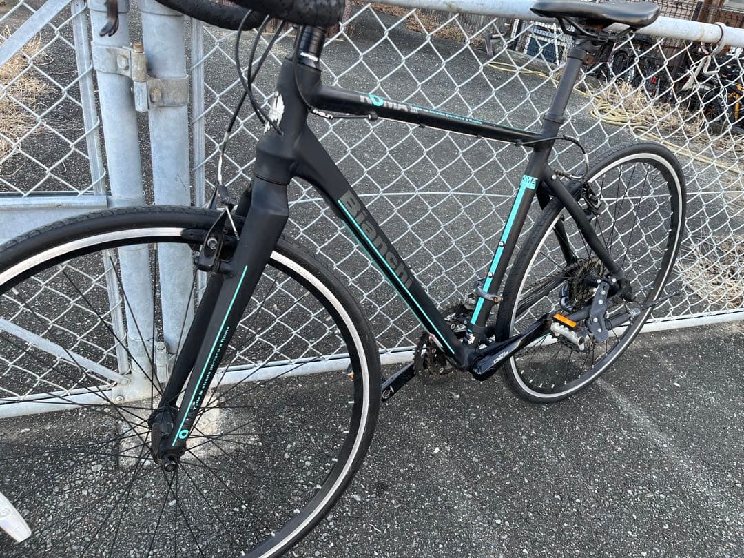 bianchi ROMA3 サイズ50 ブルホーンカスタム　claris