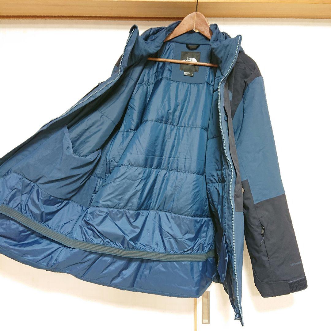 新品未使用THE NORTH FACEスキースノーボードジャケットウェアXL青紺