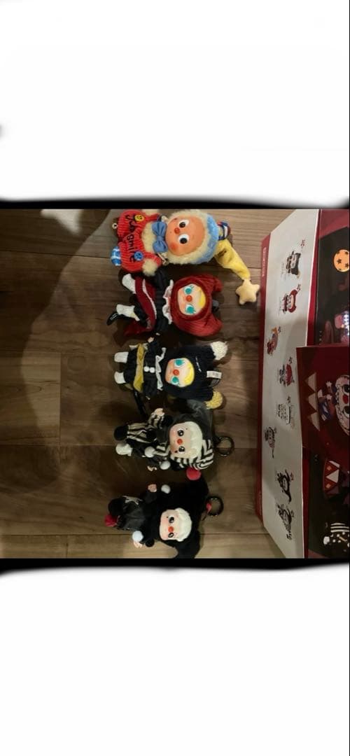 WHY SO SERIOUS ぬいぐるみペンダント５個セット　まとめ売り