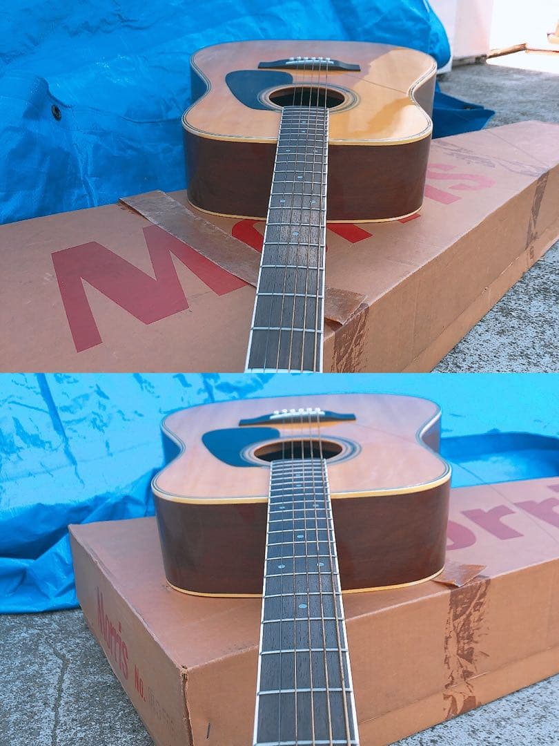 モーリス Morris アコースティックギター アコギ 元箱付き 弦楽器