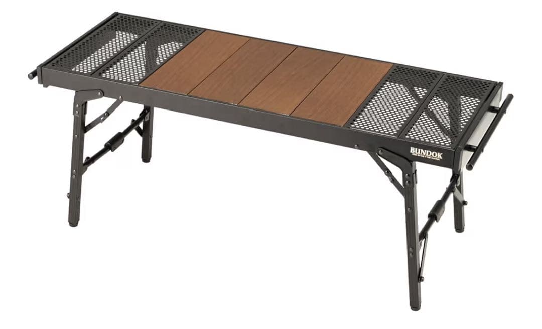 BUNDOK アウトドアテーブル 収納バッグ付き