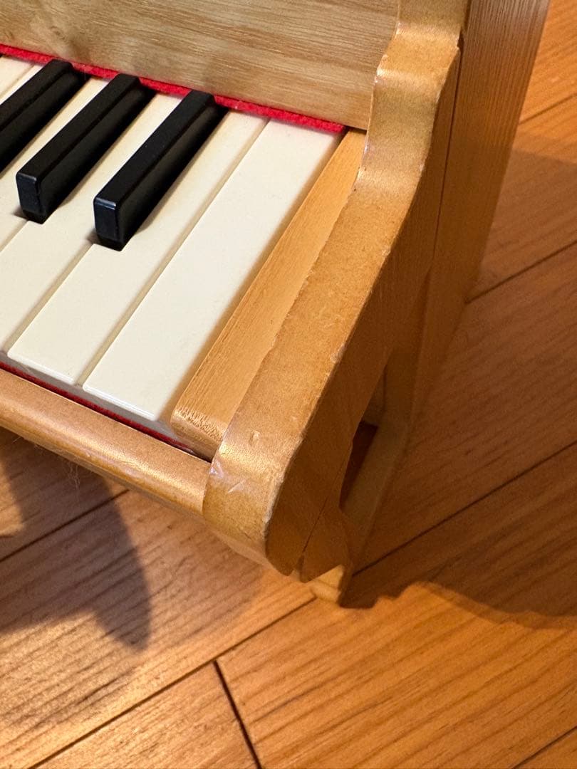 KAWAI 32鍵アップライトピアノ ナチュラルウッド