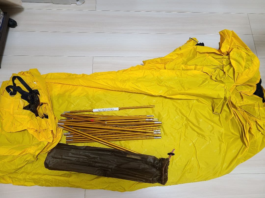 【極美品】ナロ4 GT テント サンド　マックアウトドア　フットプリント付属