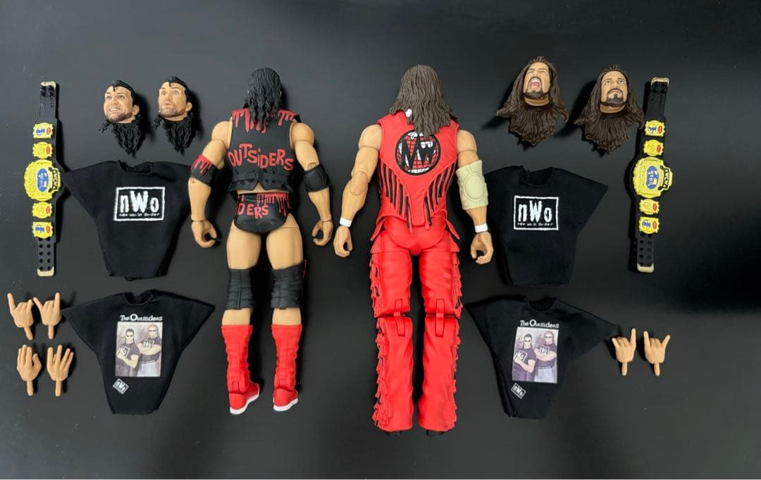 WCW Elite Ultimate Outsiders 新品開封のみ