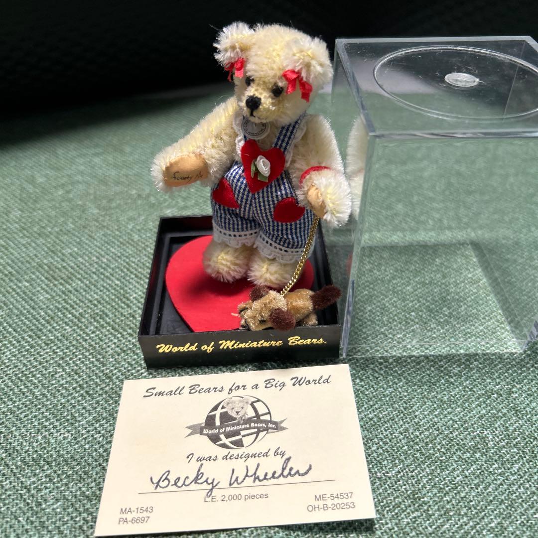 ワールドオブミニチュアベアーズ 5個