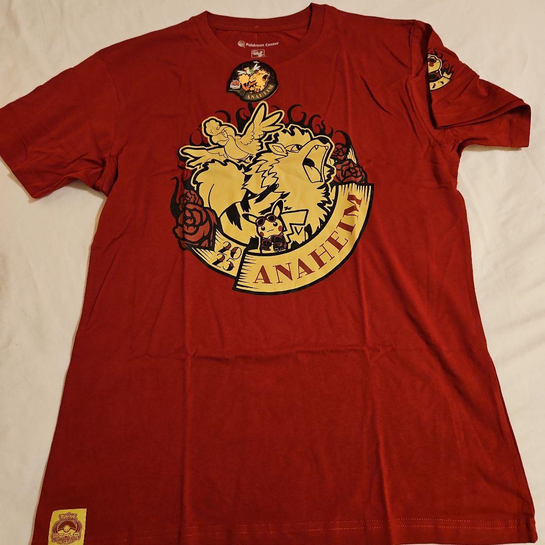 L WCS 2025 ポケモン アナハイム Tシャツ 黒ピカ