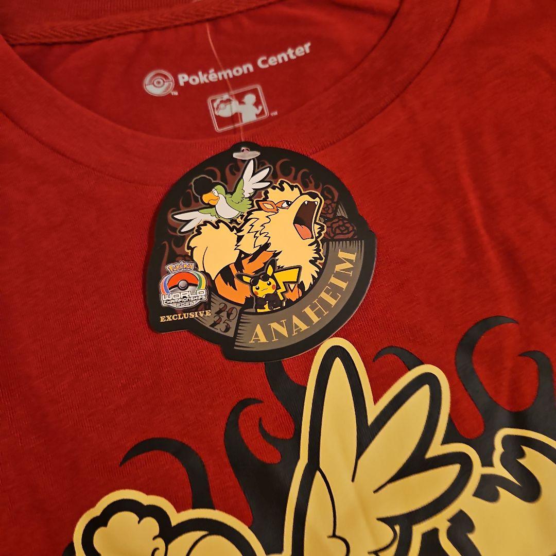L WCS 2025 ポケモン アナハイム Tシャツ 黒ピカ