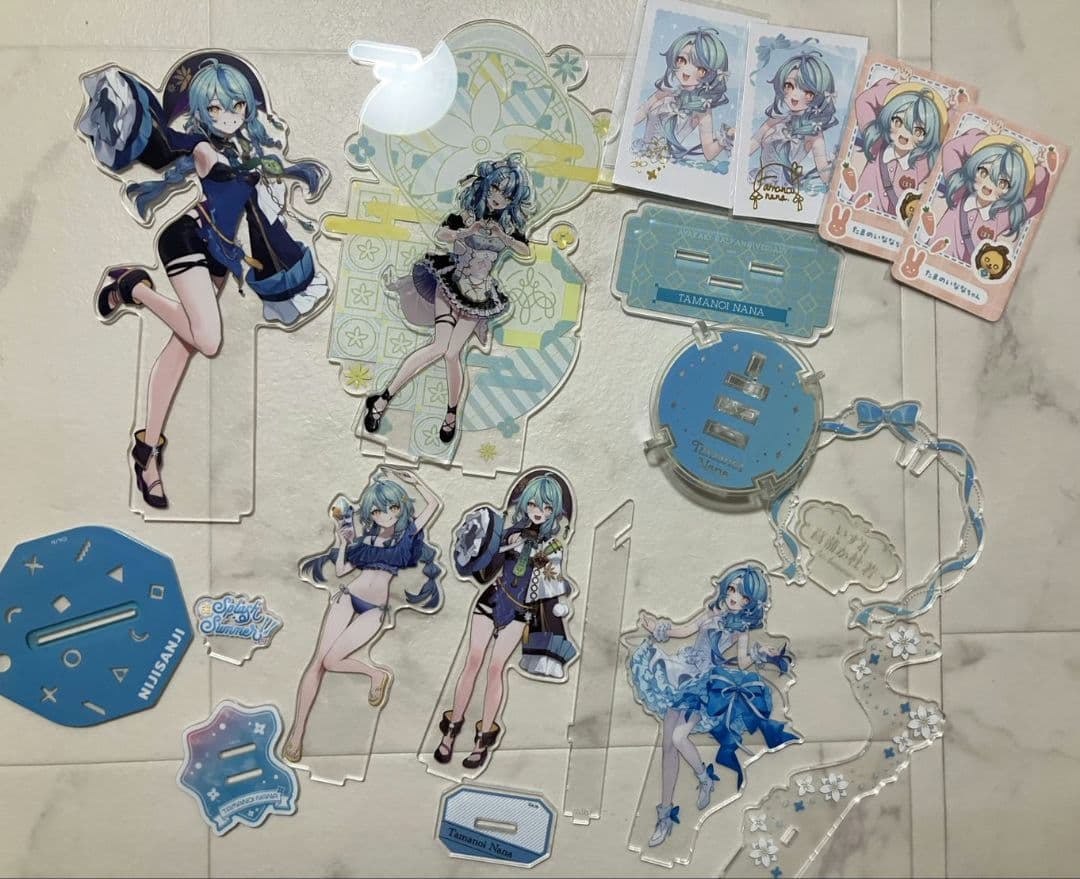 にじさんじ　珠乃井ナナ　アクスタ　カード