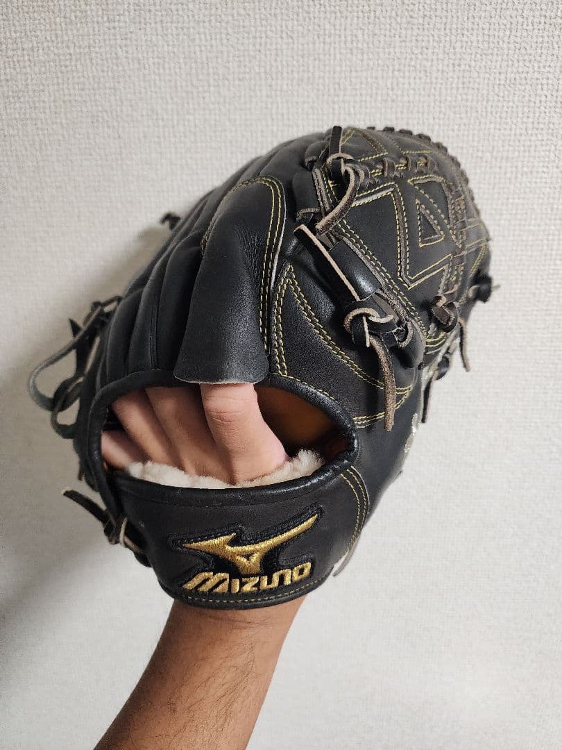 ミズノプロ 硬式 投手 グラブ プロ支給