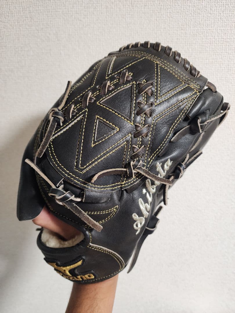 ミズノプロ 硬式 投手 グラブ プロ支給