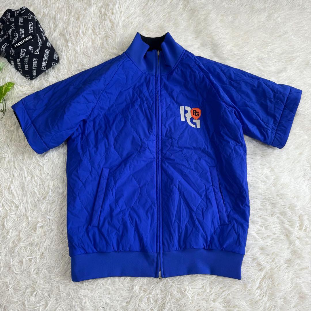 【パーリーゲイツ】極美品 ジャケット 中綿 リバーシブル 5サイズ 2025