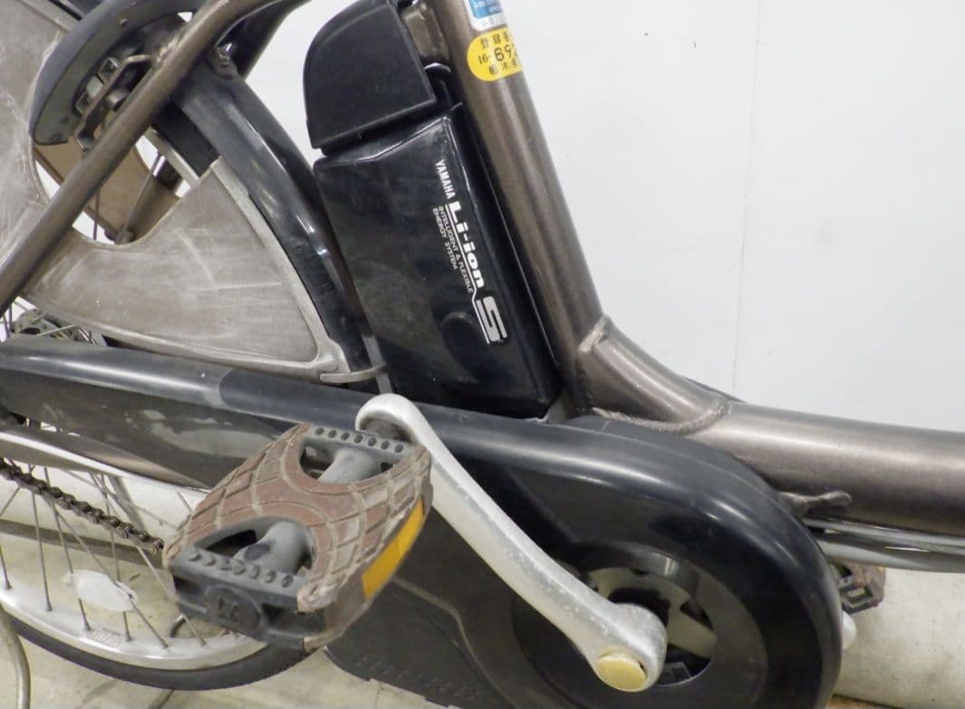 電動アシスト自転車 シティタイプ ヤマハ　PASブラウン 24インチ
