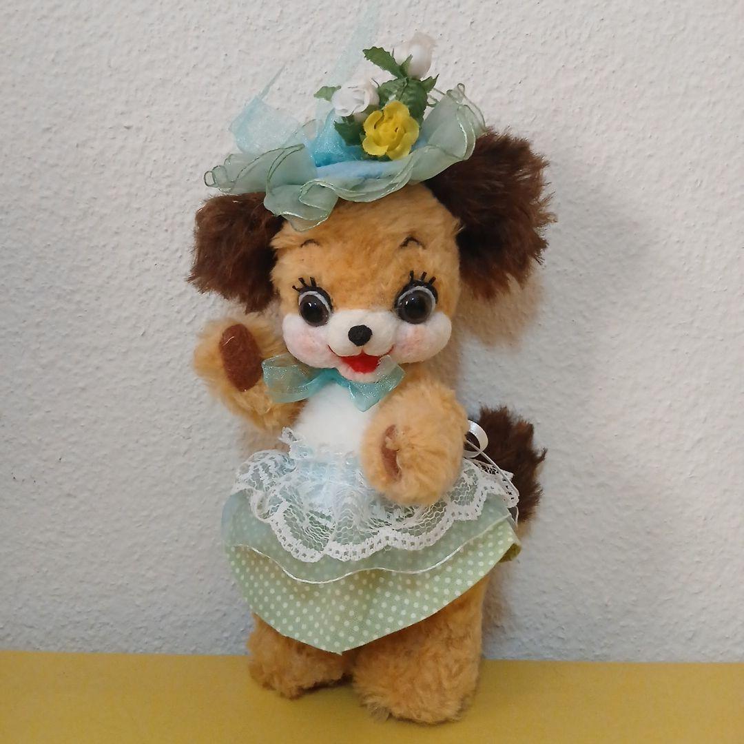 作家様　おめかしワンちゃん　ぬいぐるみ