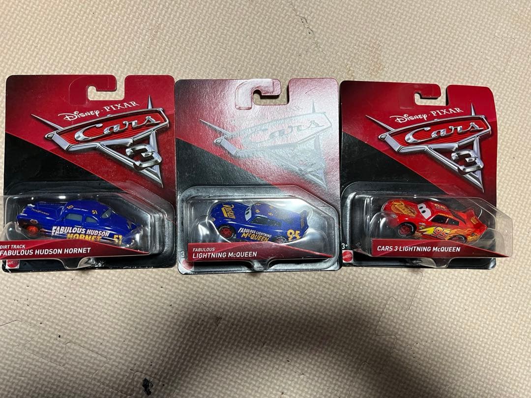 マテルDisneyカーズ3ファビュラスマックイーンドッグハドソントミカ