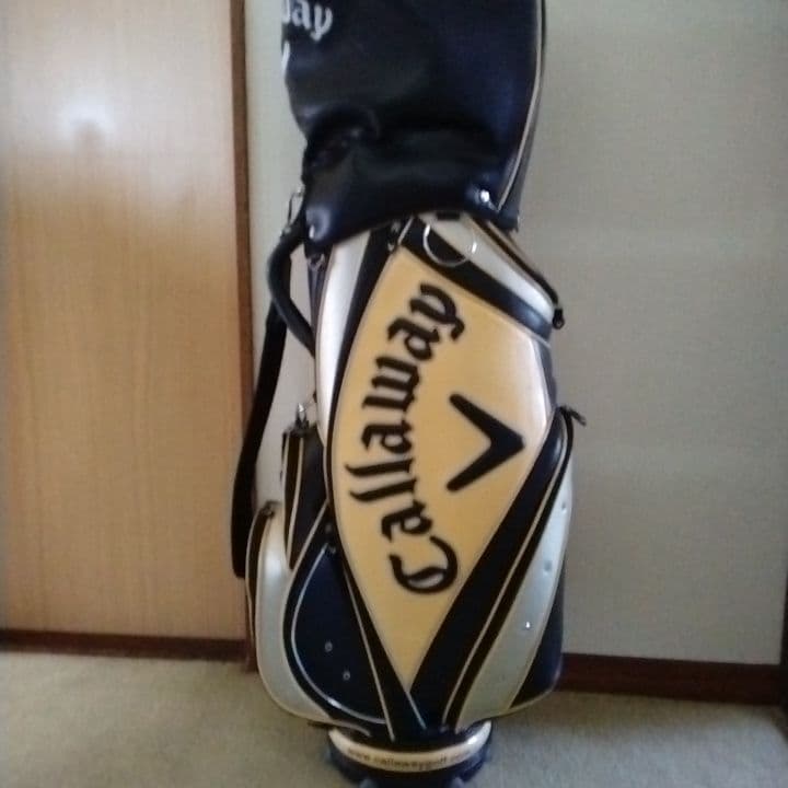Callaway キャディバッグ 　　　ブラック ゴールド