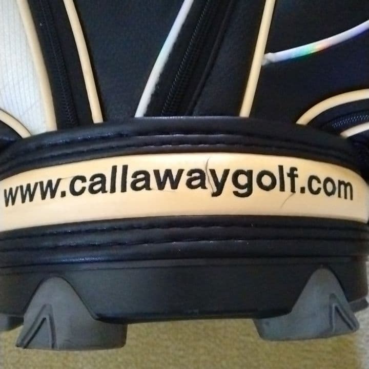 Callaway キャディバッグ 　　　ブラック ゴールド