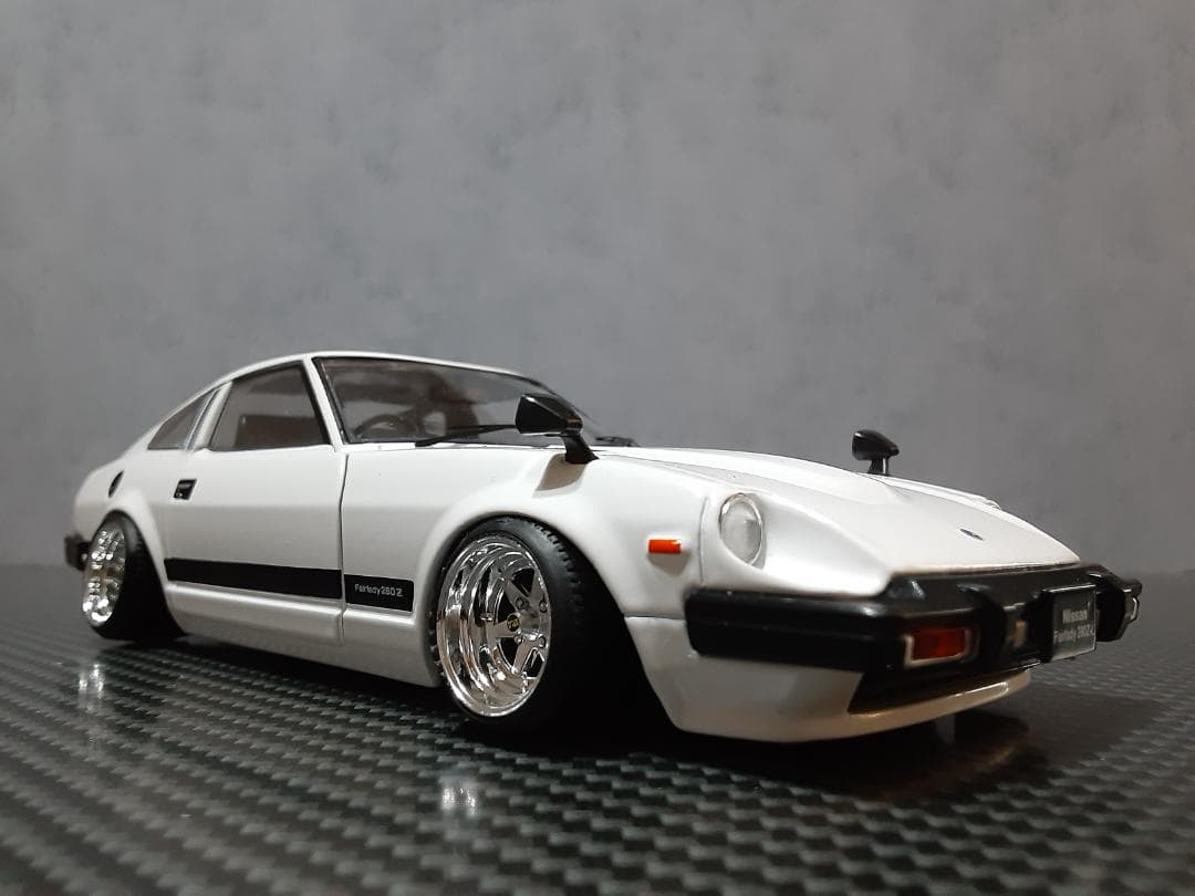 Hachette 1/24 フェアレディ280Z-L カスタム改 ローダウン