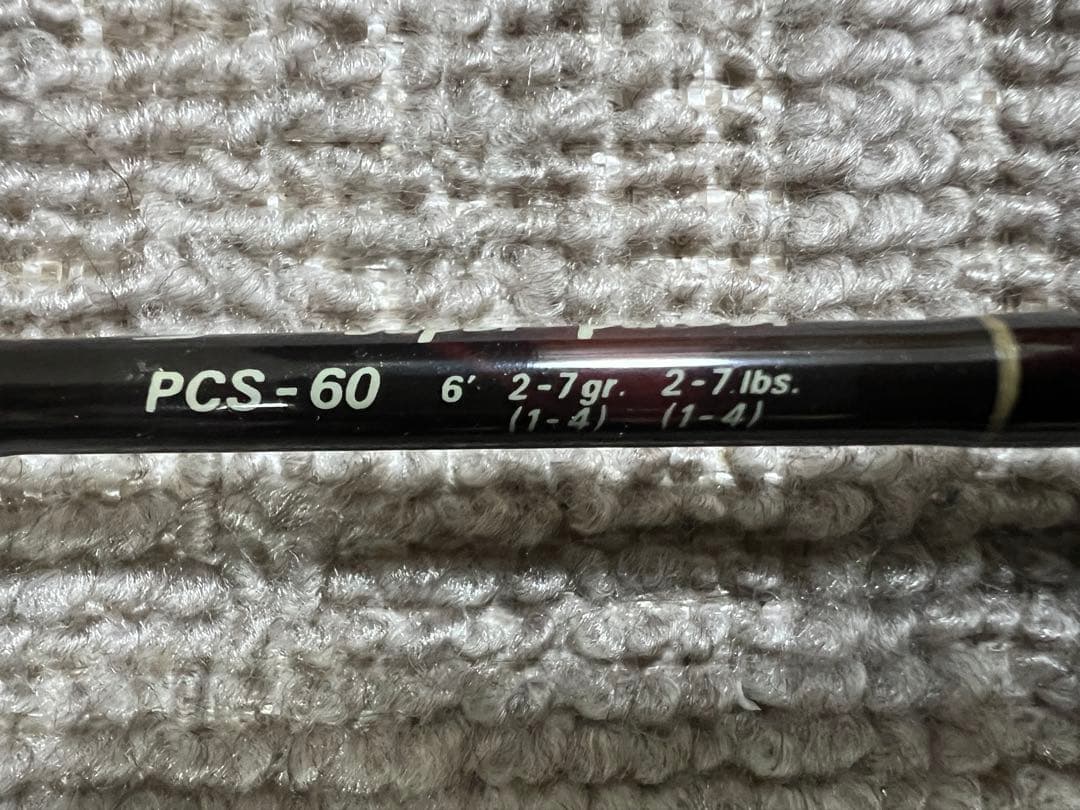 UFMウエダ スーパーパルサー PCS-60 4ピース ティップ2本