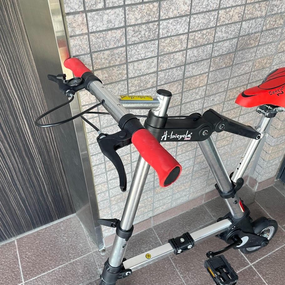 ●A-bicycle Road● 折りたたみ自転車 超小型A型bike キャンプ