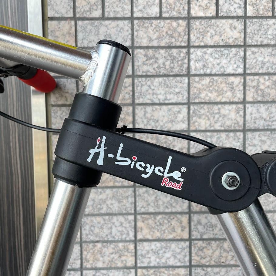 ●A-bicycle Road● 折りたたみ自転車 超小型A型bike キャンプ