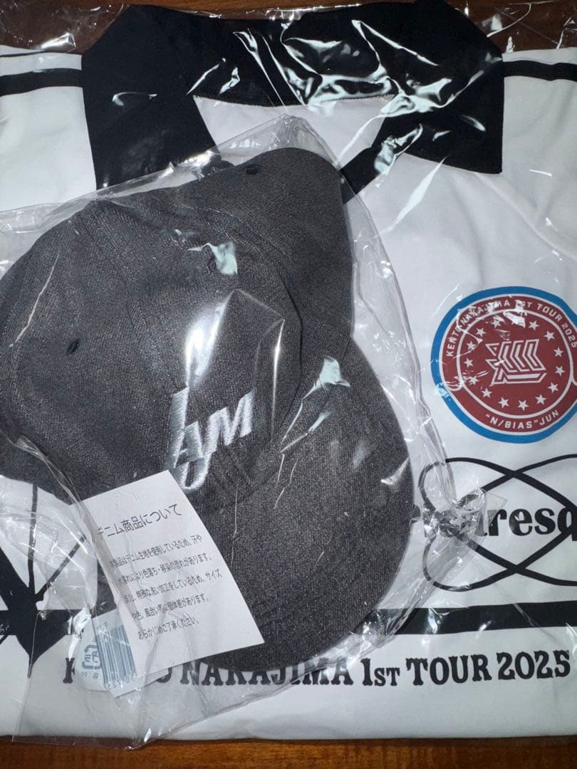 中島健人 ゲームTシャツ、FC限定キャップ