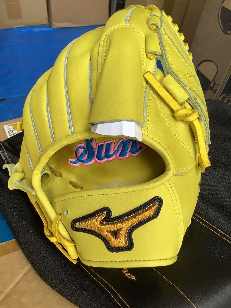 絶版 ミズノプロオーダー  硬式投手用グローブ 中日 小笠原慎之介 甲子園仕様