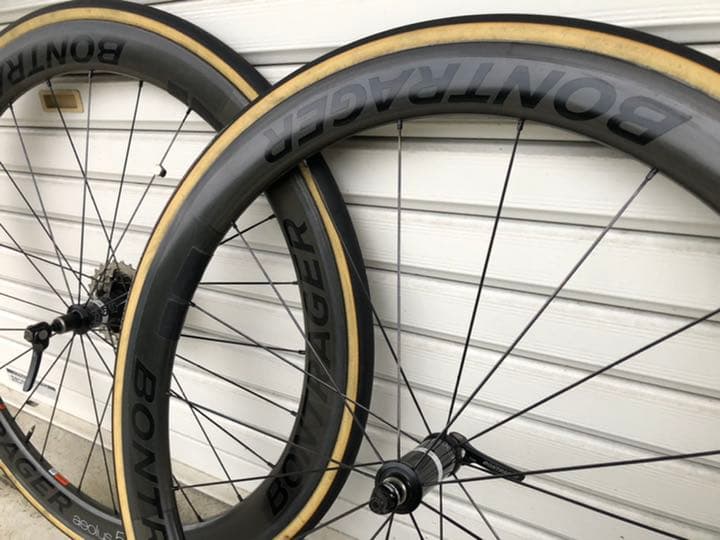 BONTRAGER aeolus5チューブラー　カーボンホイール