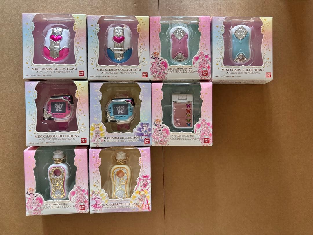 プリキュア　ミニチャームコレクション