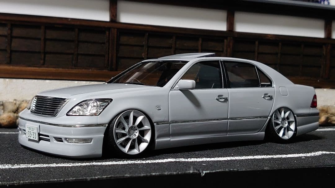 1/24 アオシマ ファブレス 30セルシオ 完成品