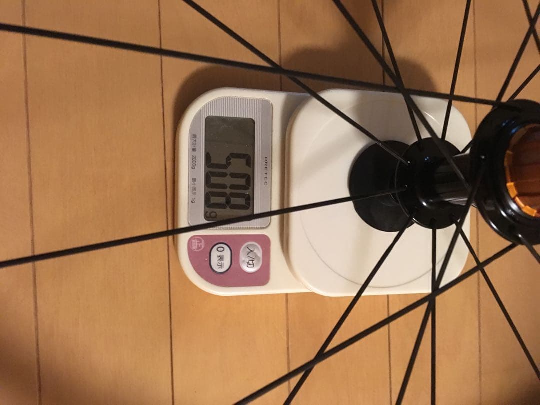 超軽量チューブラーホイールセット です。(LWC 25mmNXL)