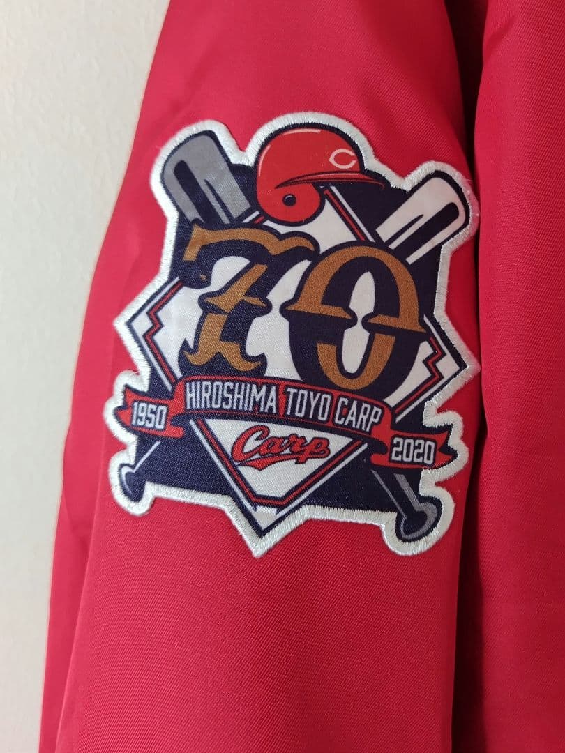 最終価格【アレンジ品】広島東洋カープ レトロスタイル ジャンバー Mサイズ