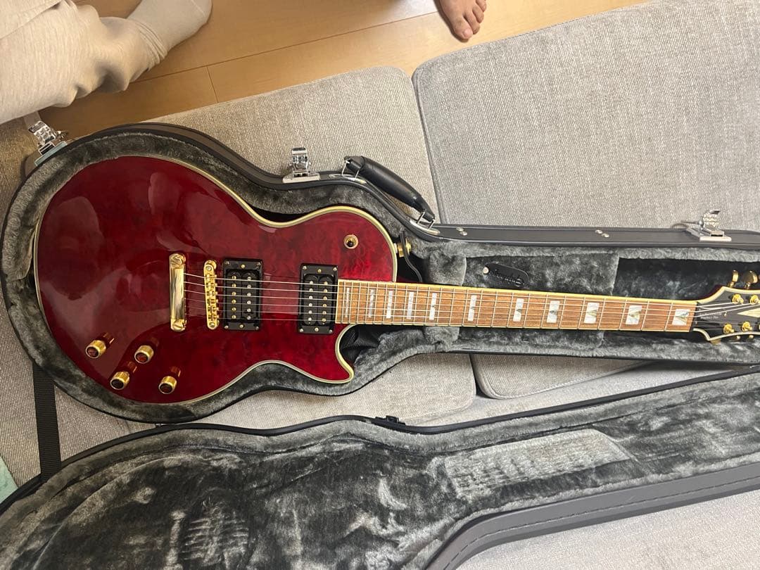 【美品】Epiphone エピフォン レスポールカスタム(専用ケース付き)