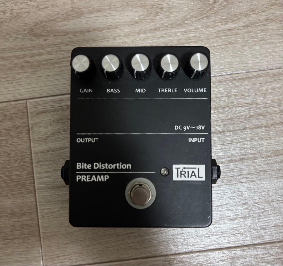 ギター TRIAL Bite Distortion PREAMP