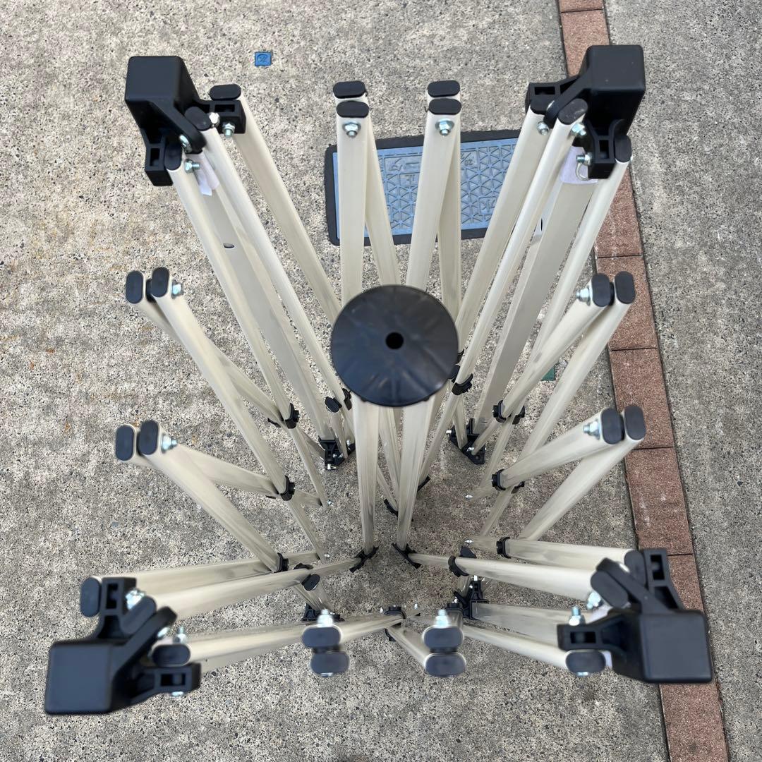 ENDLESS BASE タープテント 3m×3m ワンタッチ組立　3段階調節