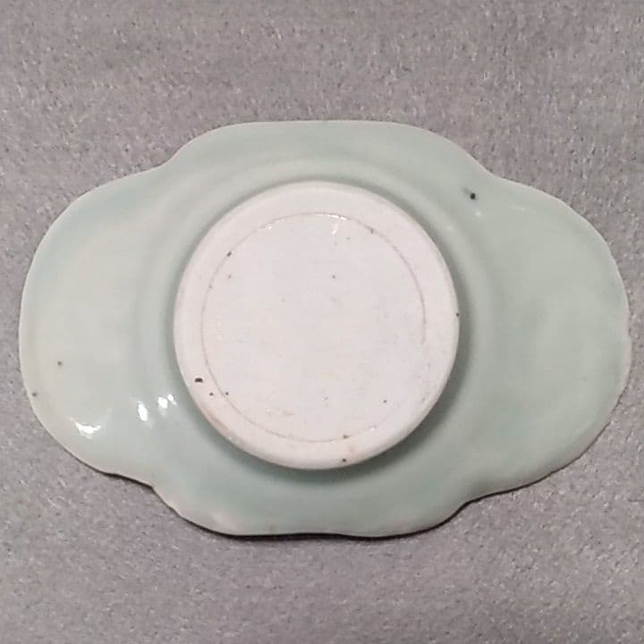 古伊万里青磁茶托　(NO3)　古伊万里茶托　茶道具　煎茶道具　古伊万里茶托