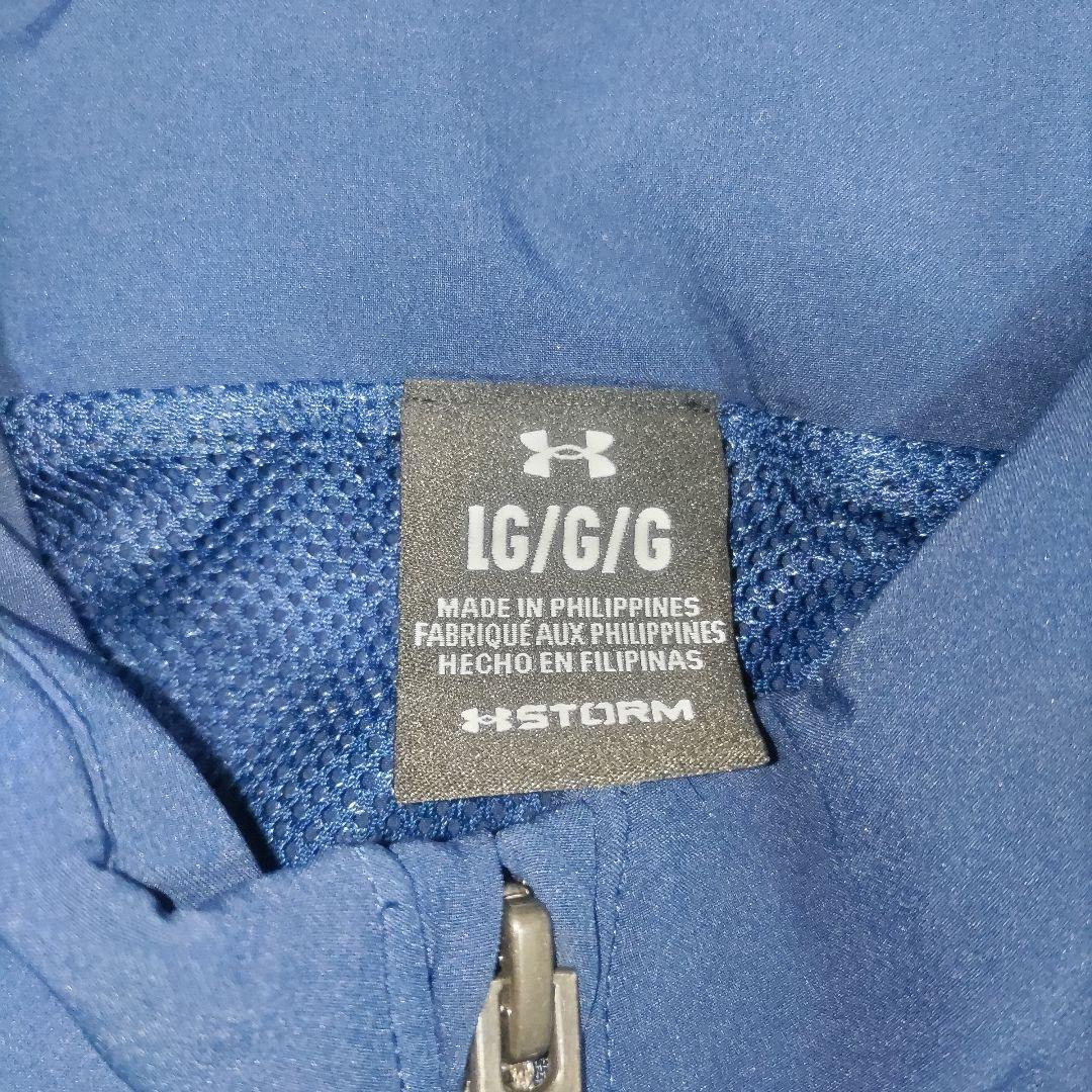UNDER ARMOUR GOLF.ウインドジャケット.ネイビー.LGサイズ.