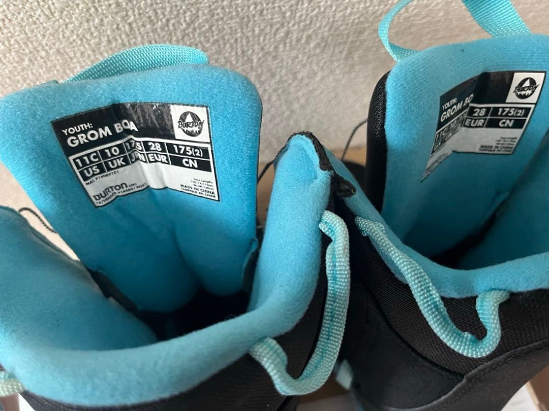 バートン キッズ ブーツ ボア