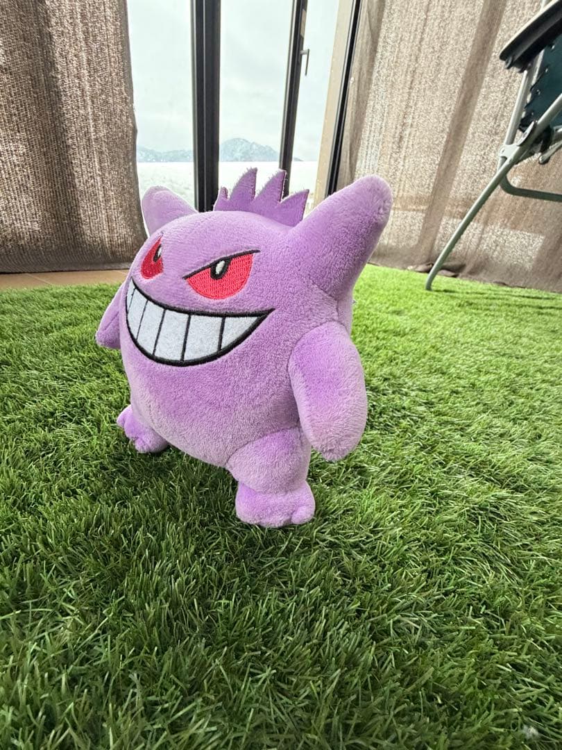 【全てタグ付】ポケモン人気ぬいぐるみ4体セットゲンガー・ヤドン・ロコン・ラプラス