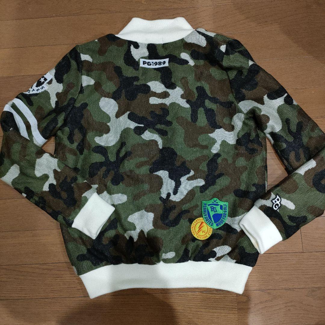 値下げ★パーリーゲイツ　迷彩蓄熱中綿ダウンアウター